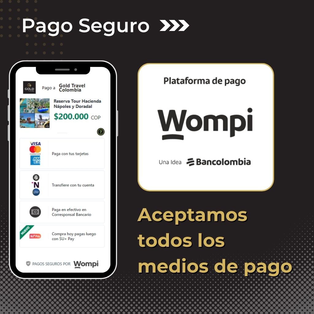 medios de pago gold travel colombia