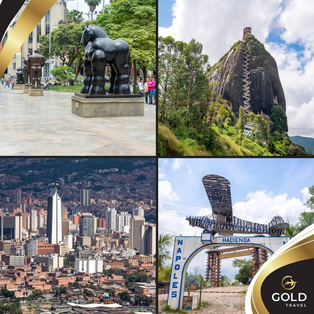 Tour Medellín, Guatapé y Hacienda Nápoles